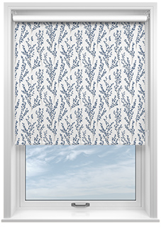 Willow Field, Blue - Roller Blind